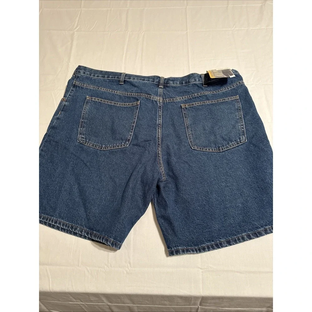 SHORTS JEANS CARPENTER MENS 42 NWT Faded Glory‎ Blue